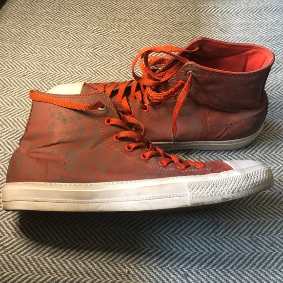 Orange/Pink/Silver Chuck Taylor II - Picture 3 of 10